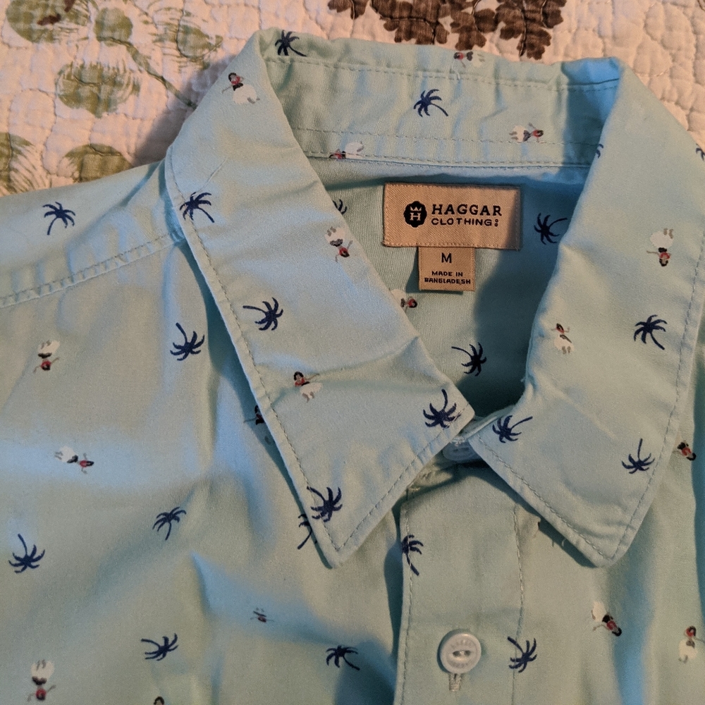 🌴 Haggar Hula Hawaiian shirt 🌴